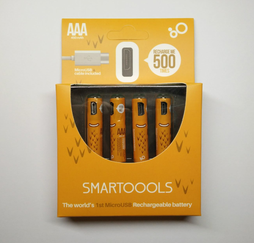 Smartoools Micro-USB Rechargeable Battery AA / AAA