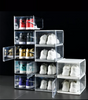 King Stackable Transparent Heavy duty Shoe Box