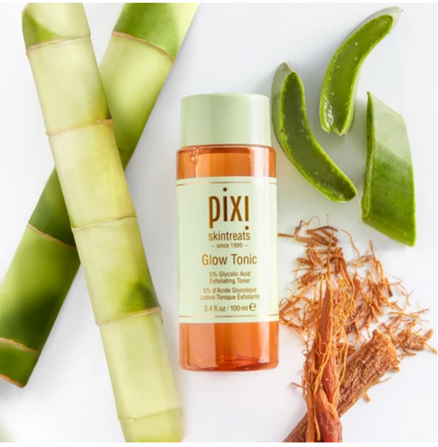 Pixi Glow Tonic, Exfoliating Toner, For All Skin Types, 3.4 fl oz (100 ml)