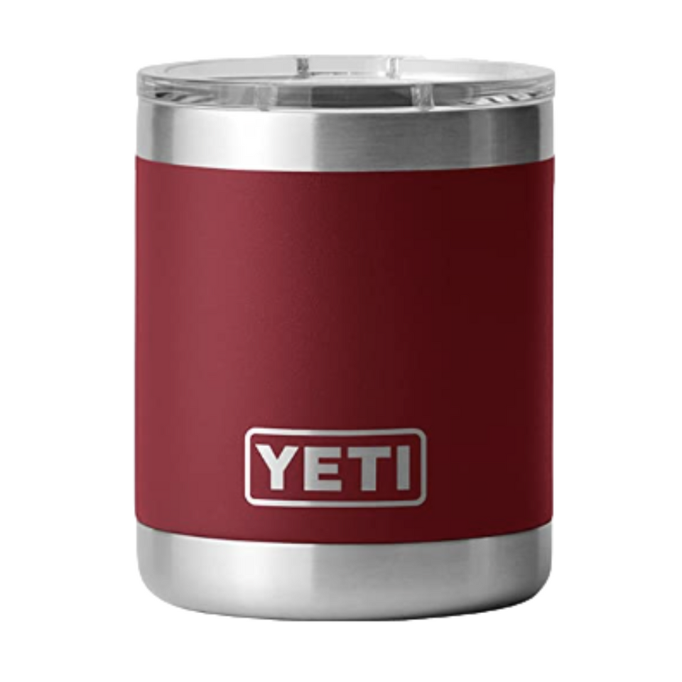 YETI Rambler 10oz Lowball, Vacuum Insulated, Stainless Steel with Standard Lid