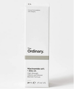 THE ORDINARY NIACINAMIDE 10% + ZINC 1%