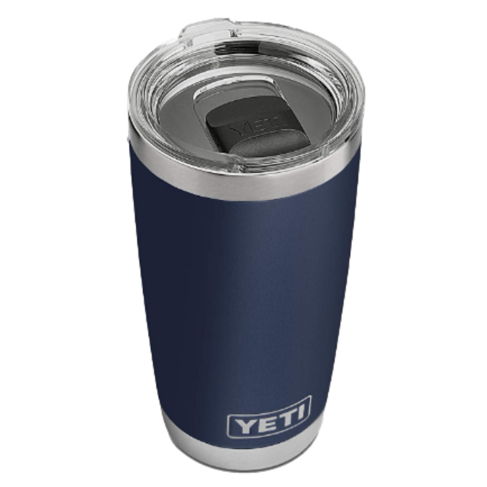 YETI RAMBLER 20OZ TUMBLER , VACUUM INSULATED, STAINLESS STEEL WITH MAGSLIDER LID