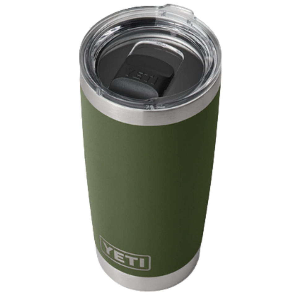 YETI RAMBLER 20OZ TUMBLER , VACUUM INSULATED, STAINLESS STEEL WITH MAGSLIDER LID